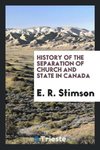 History of the separation of church and state in Canada