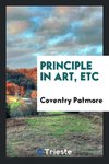 Principle in art, etc