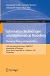 Information Technologies and Mathematical Modelling. Queueing Theory and Applications