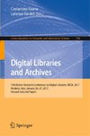 Digital Libraries and Archives