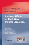 Unsteady Effects of Shock Wave induced Separation