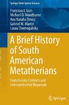 A Brief History of South American Metatherians