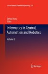 Informatics in Control, Automation and Robotics