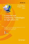 Computer and Computing Technologies in Agriculture VI