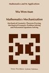 Mathematics Mechanization