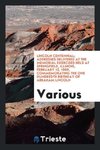 Lincoln centennial; addresses delivered at the memorial exercises held at Springfield, Illinois, February 12, 1909, commemorating the one hundredth birthday of Abraham Lincoln