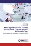 Mass Spectrometric Studies of Bioactive Constituents in Adhatoda Spp.