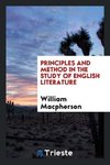 Principles and method in the study of English literature