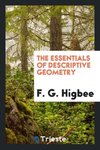 The essentials of descriptive geometry