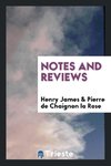 Notes and reviews