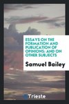 Essays on the formation and publication of opinions