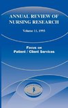 Annual Review of Nursing Research, Volume 11, 1993