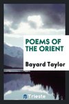 Poems of the Orient