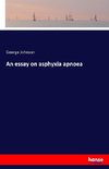 An essay on asphyxia apnoea