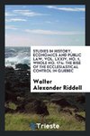 Studies in history, economics and public law, Vol. LXXIV, No. 1, Whole No. 174