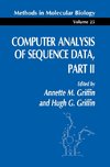 Computer Analysis of Sequence Data Part II