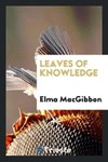 Leaves of knowledge