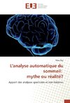 L'analyse automatique du sommeil: mythe ou réalité?