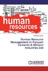 Human Resource Management in Panyam Cements & Mineral Industries Ltd