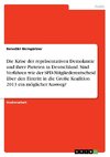 Die Krise der repräsentativen Demokratie und ihrer Parteien in Deutschland. Sind Verfahren wie der SPD-Mitgliederentscheid über den Eintritt in die Große Koalition 2013 ein möglicher Ausweg?