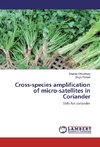 Cross-species amplification of micro-satellites in Coriander