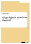 Die Vertriebskanäle unter Berücksichtigung rechtlicher Aspekte und der Zahlungsverzug