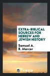 Extra-Biblical Sources for Hebrew and Jewish History