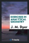 Exercises in Analytical Geometry