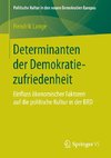 Determinanten der Demokratiezufriedenheit