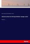 Selections from the Writings of Walter Savage Landor