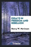 Essays in Freedom and Rebellion