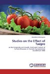 Studies on the Effect of Taegro