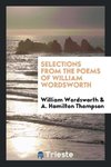 Selections from the Poems of William Wordsworth