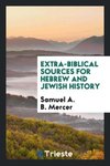 Extra-Biblical Sources for Hebrew and Jewish History