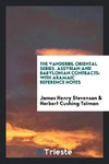 The Vanderbil Oriental Series. Assyrian and Babylonian Contracts