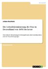 Die Lohndiskriminierung der Frau in Deutschland von 1850 bis heute