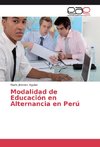 Modalidad de Educación en Alternancia en Perú