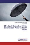 Effects of December 2015's Devaluation Policy in South Sudan