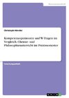 Kompetenzoperatoren und W-Fragen im Vergleich. Chemie- und Philosophieunterricht im Praxissemester