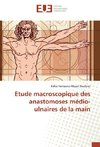 Etude macroscopique des anastomoses médio-ulnaires de la main