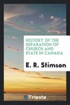 History of the Separation of Church and State in Canada