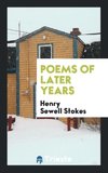 Poems of Later Years