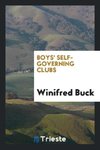 Boys' Self-Governing Clubs