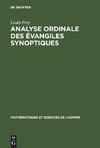 Analyse ordinale des évangiles synoptiques