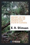 History of the Separation of Church and State in Canada