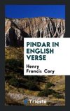 Pindar in English Verse