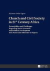 Church and Civil Society in 21st Century Africa