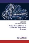 Population of Data in Extracted Web Table Schema