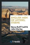 English Men of Letters; Sterne