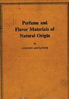 Perfume and Flavor Materials of Natural Origin